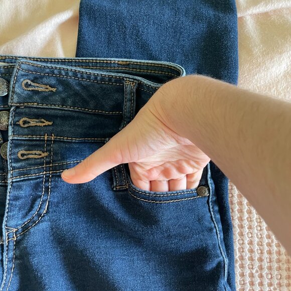 Blue Spice Skinny Jeans Size 3 (Juniors) - Picture 8 of 14